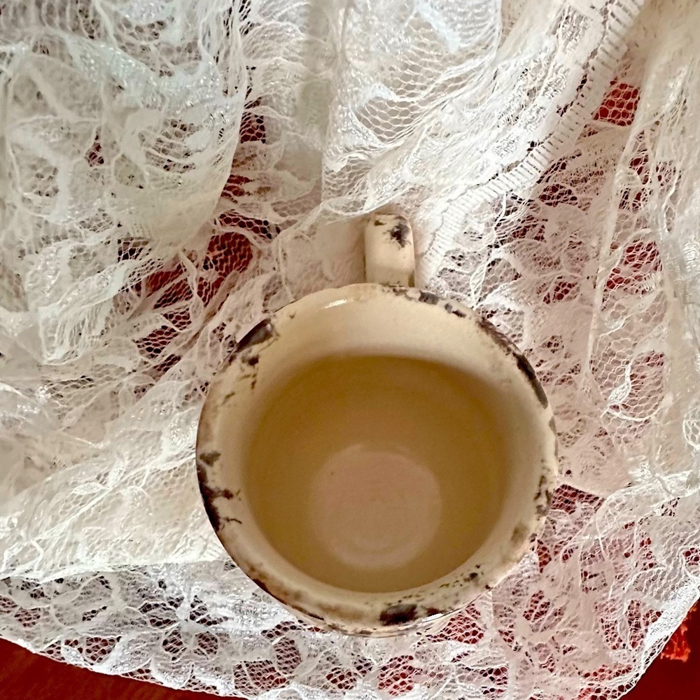 Stoneware Spotted/Speckled Earth Tone Hand Thrown Pottery Mug With Maker Mark - Picture 11 of 12